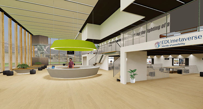 School in the Sky virtual learning environment